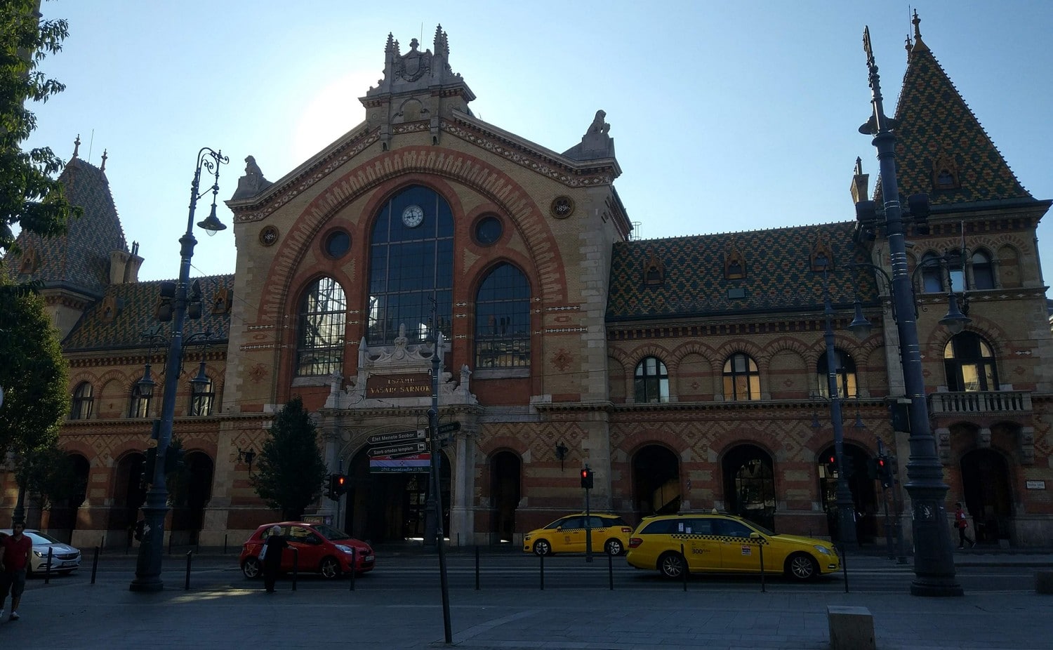 Den store markedshallen i Budapest